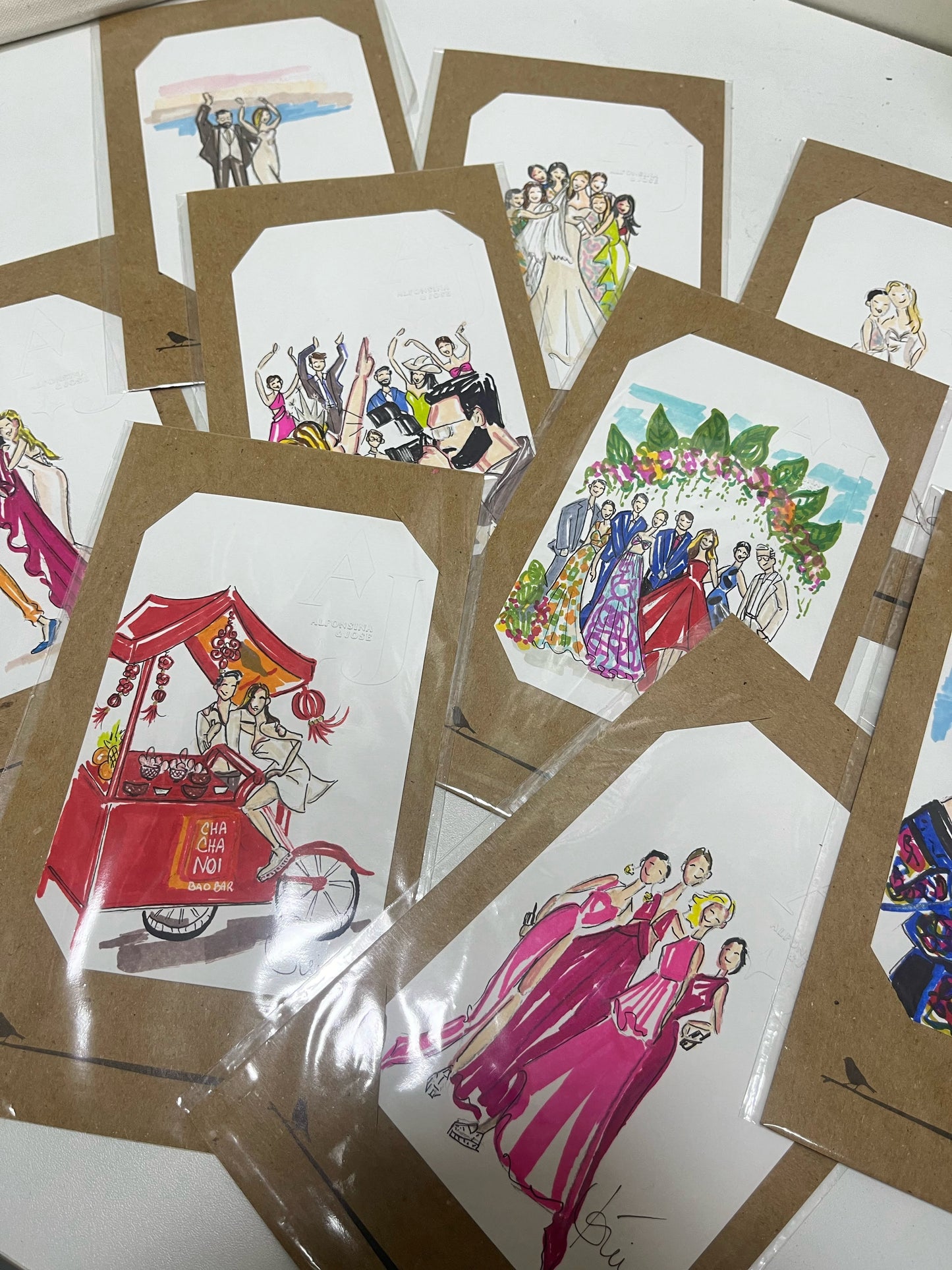 Eventos con Arte - Ilustración en vivo para invitados - Servicio Presencial