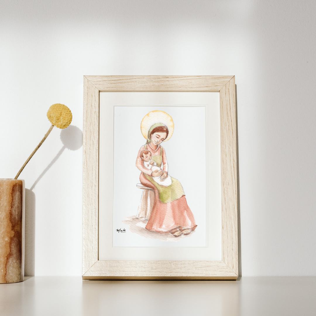 Lámina Nuestra Señora de la Familia - Print