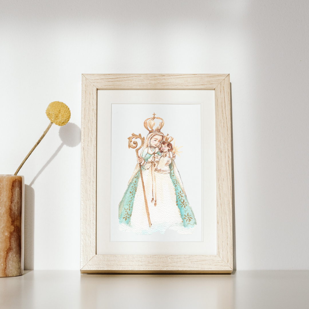 Lámina Virgen Virgen del Buen Suceso - Print