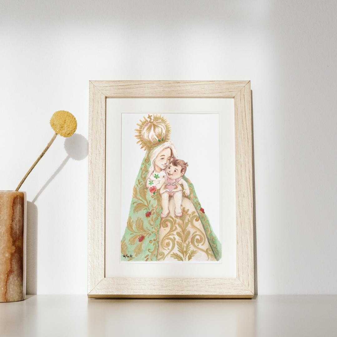 Lámina Virgen de la Macarena y Macarena - Print