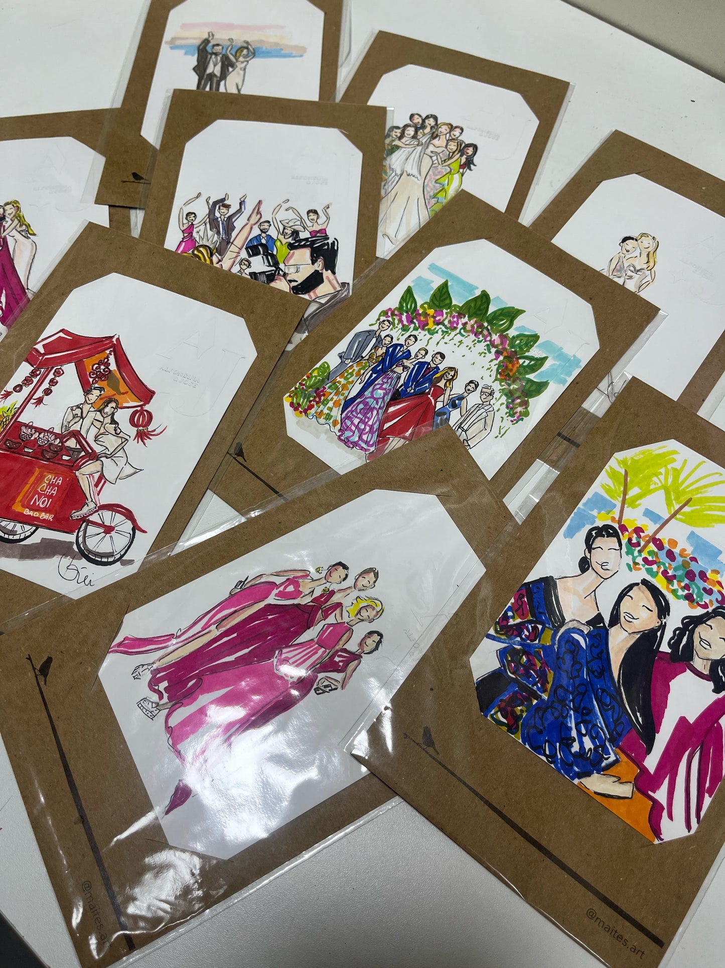 Eventos con Arte - Ilustración en vivo para invitados - Servicio Presencial
