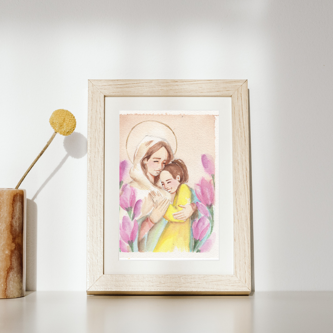 Lámina Mater de Schoenstatt y Lore - Print