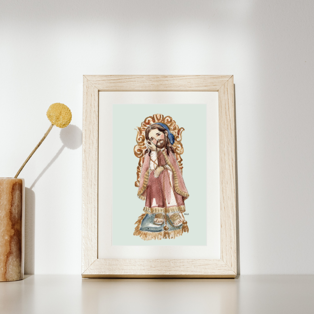 Lámina Jesús Pobre - Print