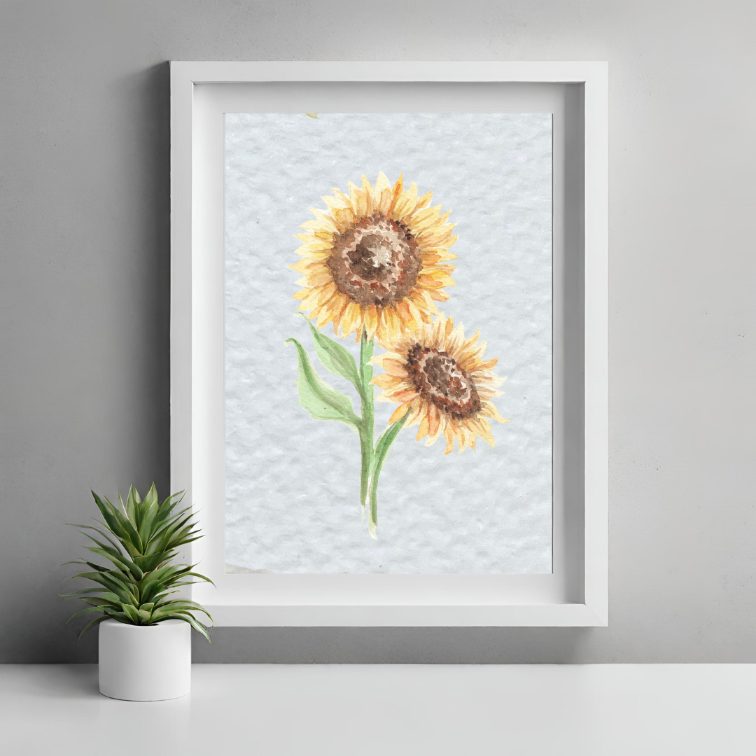Lámina Girasol - Print