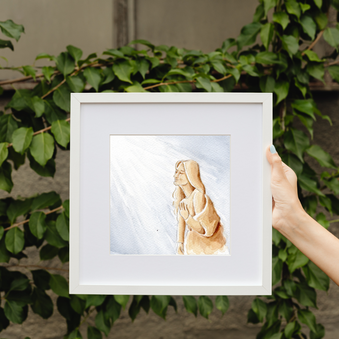 Lámina Anunciación - Cuadrado - Print