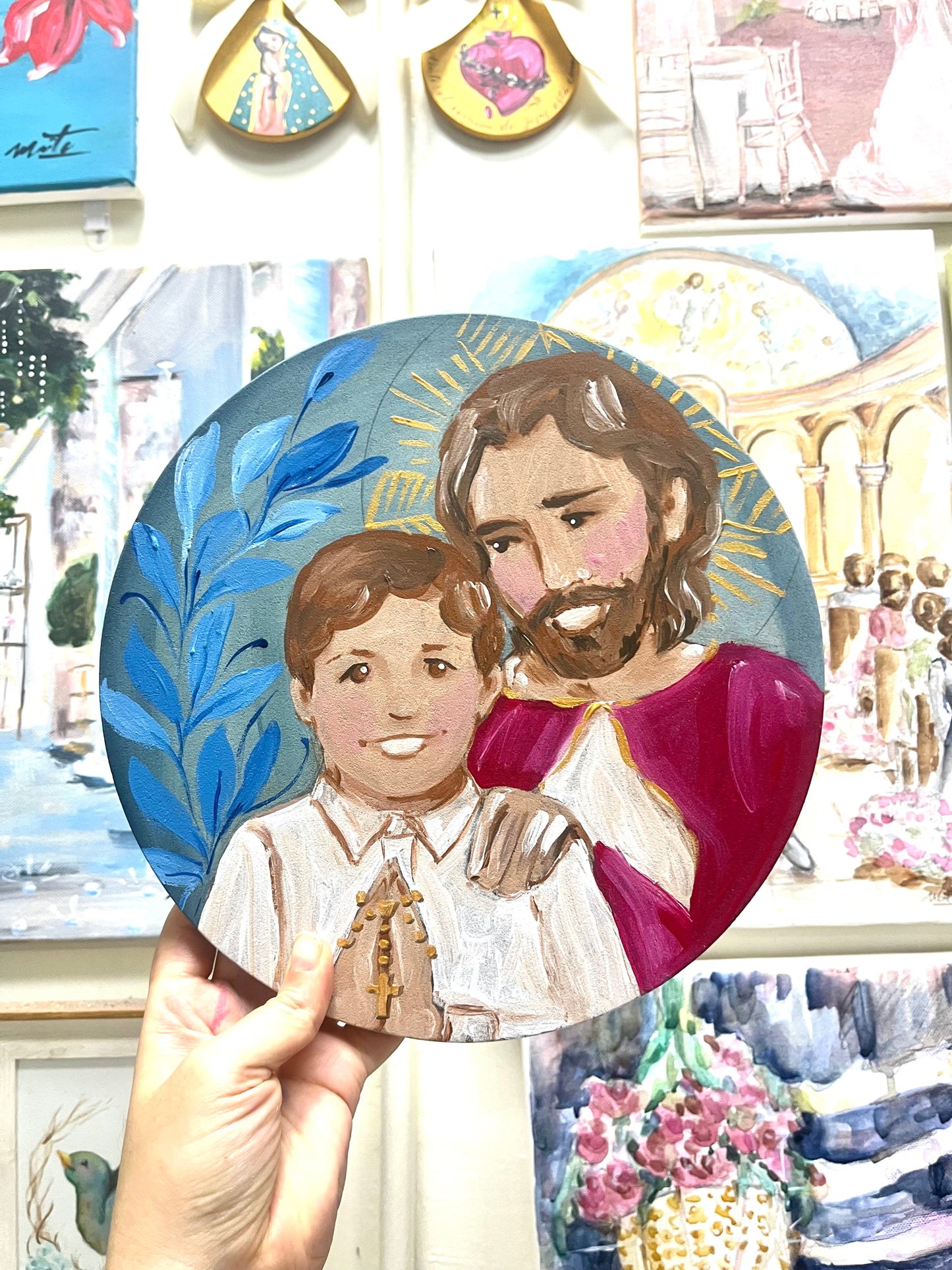 Bajo Pedido - Aplique 25cm - Retrato Familiar o Personalizado