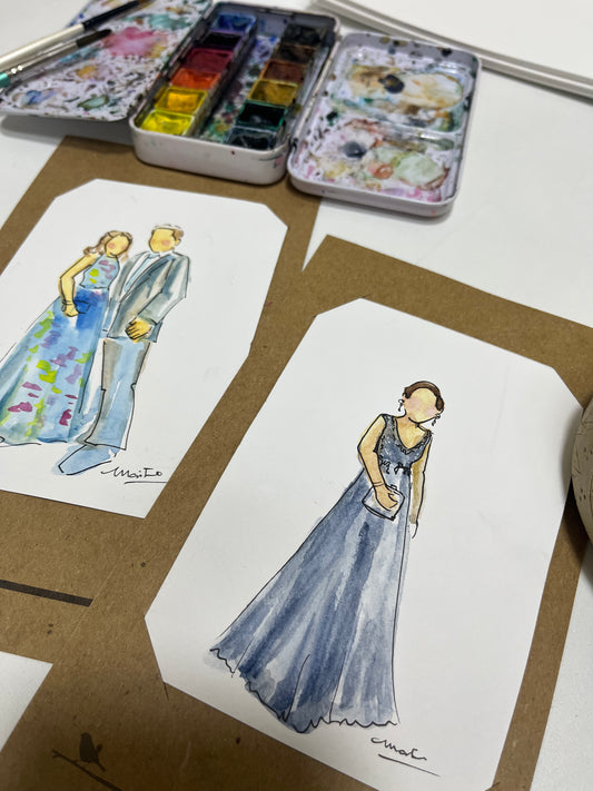 Eventos con Arte - Ilustración en vivo para invitados - Servicio Presencial