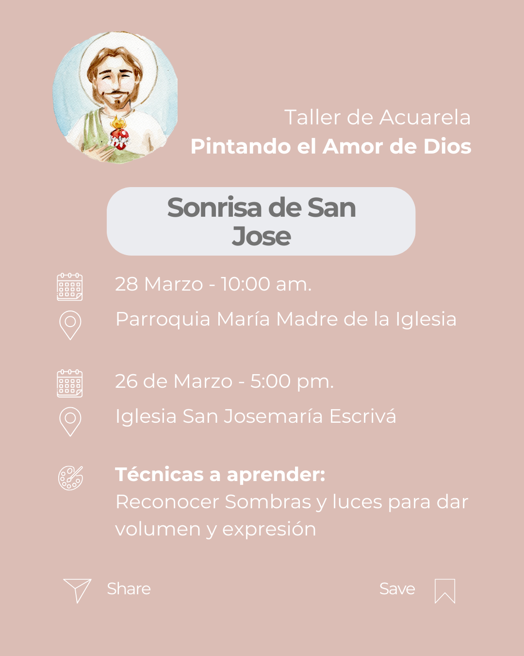 Cursos de Acuarela - Pintando el Amor De Dios