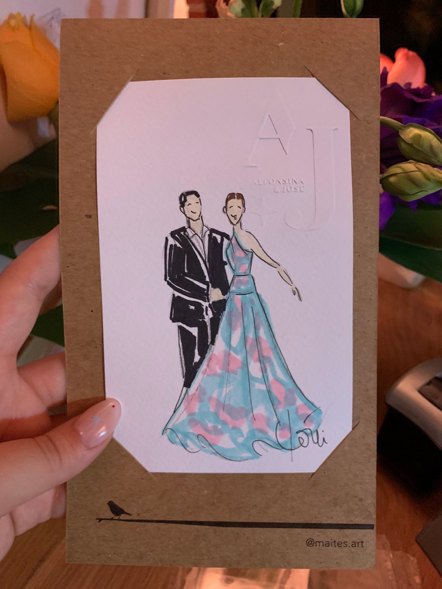 Eventos con Arte - Ilustración en vivo para invitados - Servicio Presencial