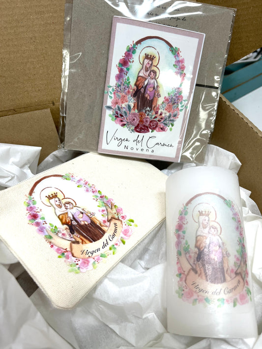 Cajita de Fe - Novena a la Virgen del Carmen - Gift Box