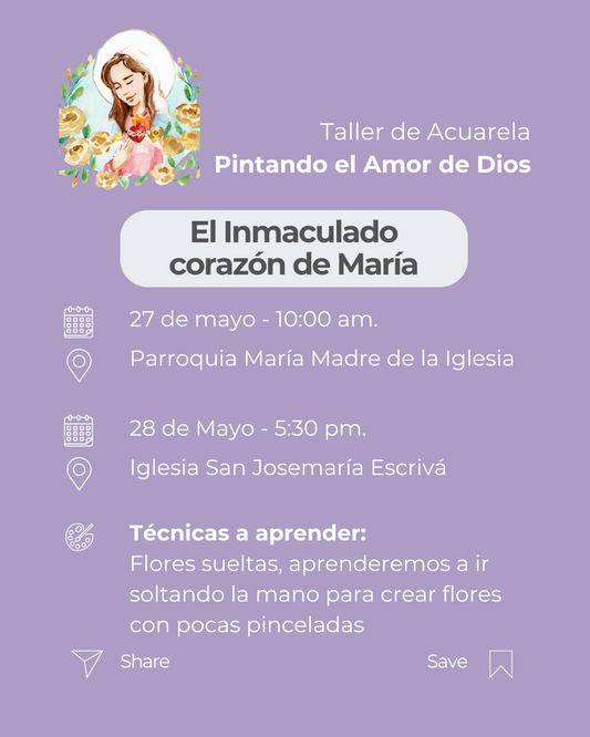Cursos de Acuarela - Pintando el Amor De Dios