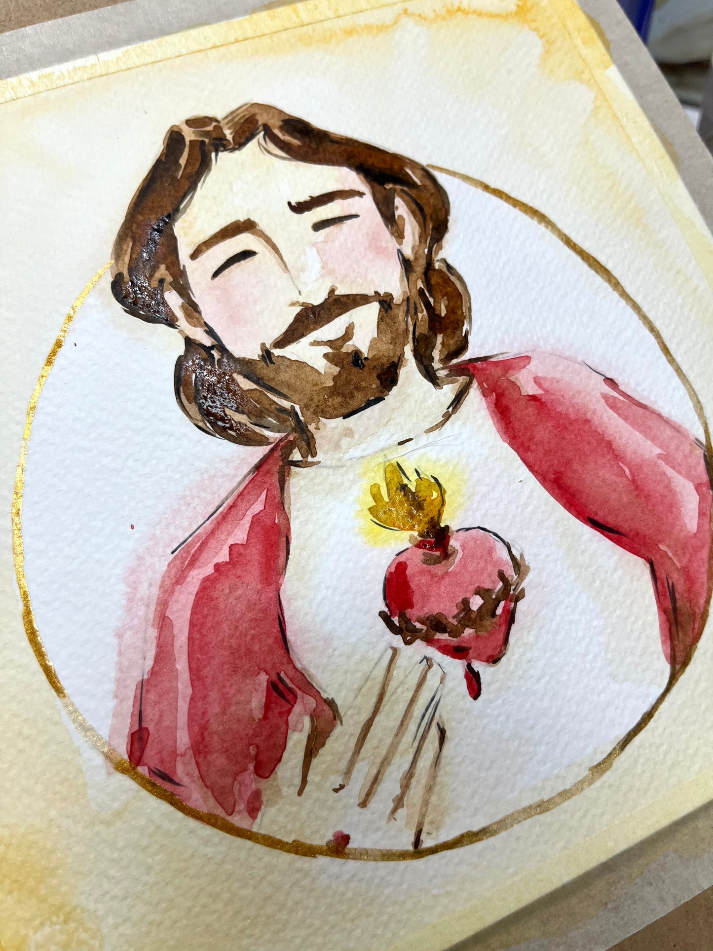 Cursos de Acuarela - Pintando el Amor De Dios
