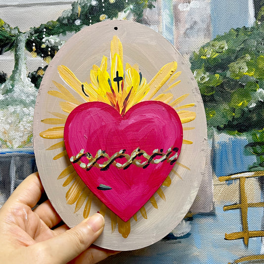 Sagrado Corazón de Jesus - Aplique de Pared