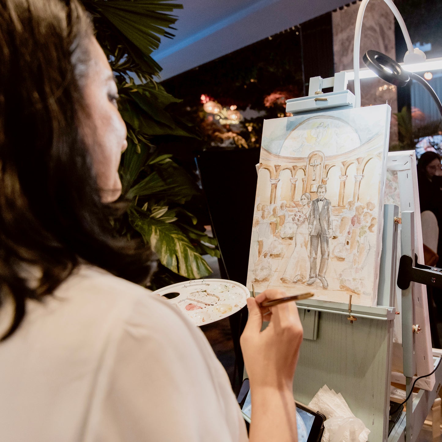 Eventos con Arte - Paquete de Experiencia de Pintura En Vivo para eventos