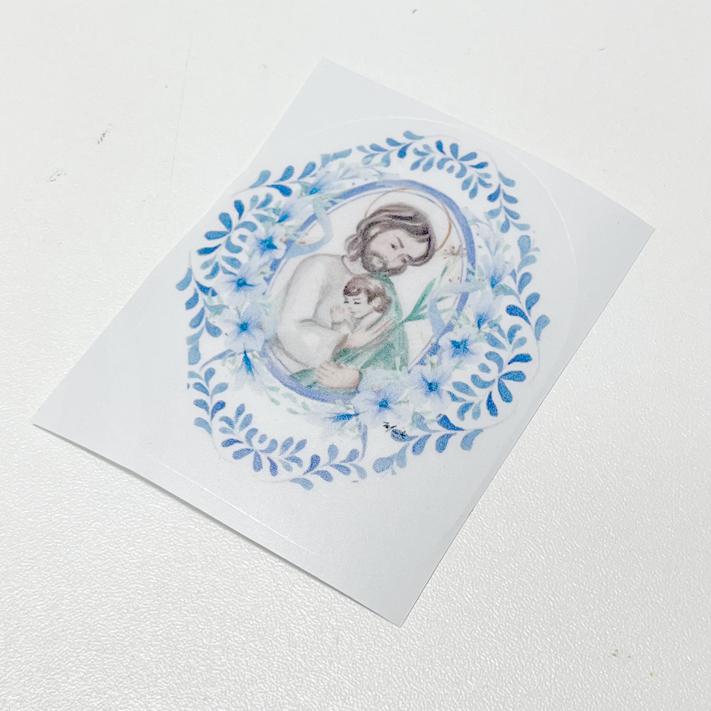 San Jose - Set de 5 Stickers de Vinil Transparente