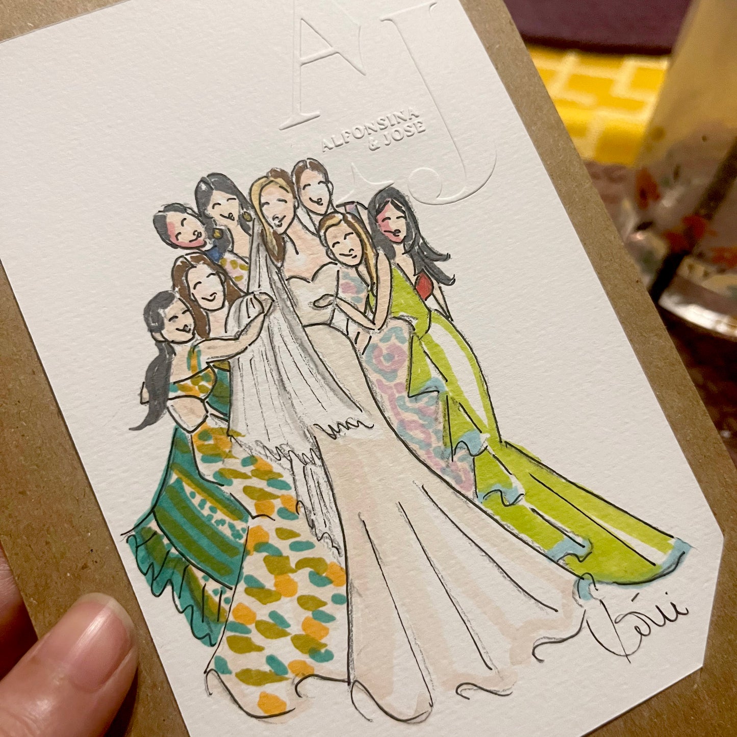 Bajo Pedido - Ilustración de Moda - Monica
