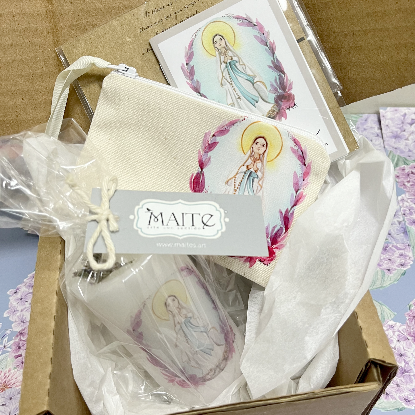 Cajita de Fe Rosas a María - Edición Limitada - Gift Box