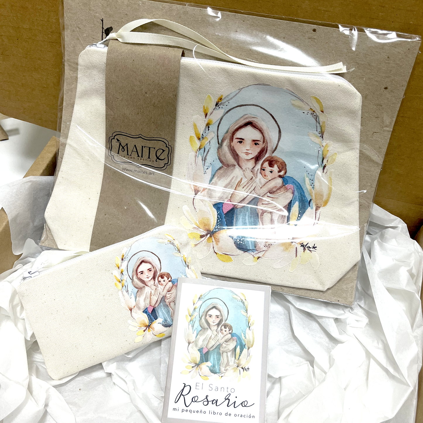 Cajita de Fe Rosas a Maria Set completo - Edición Limitada - Gift Box