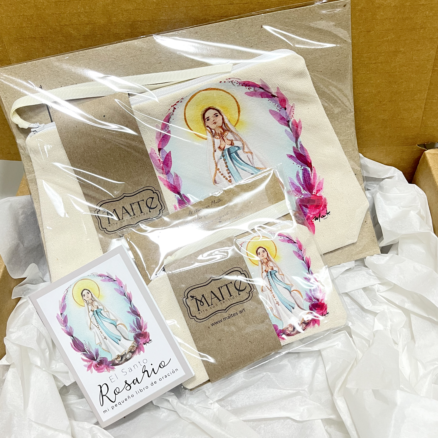 Cajita de Fe Rosas a Maria Set completo - Edición Limitada - Gift Box