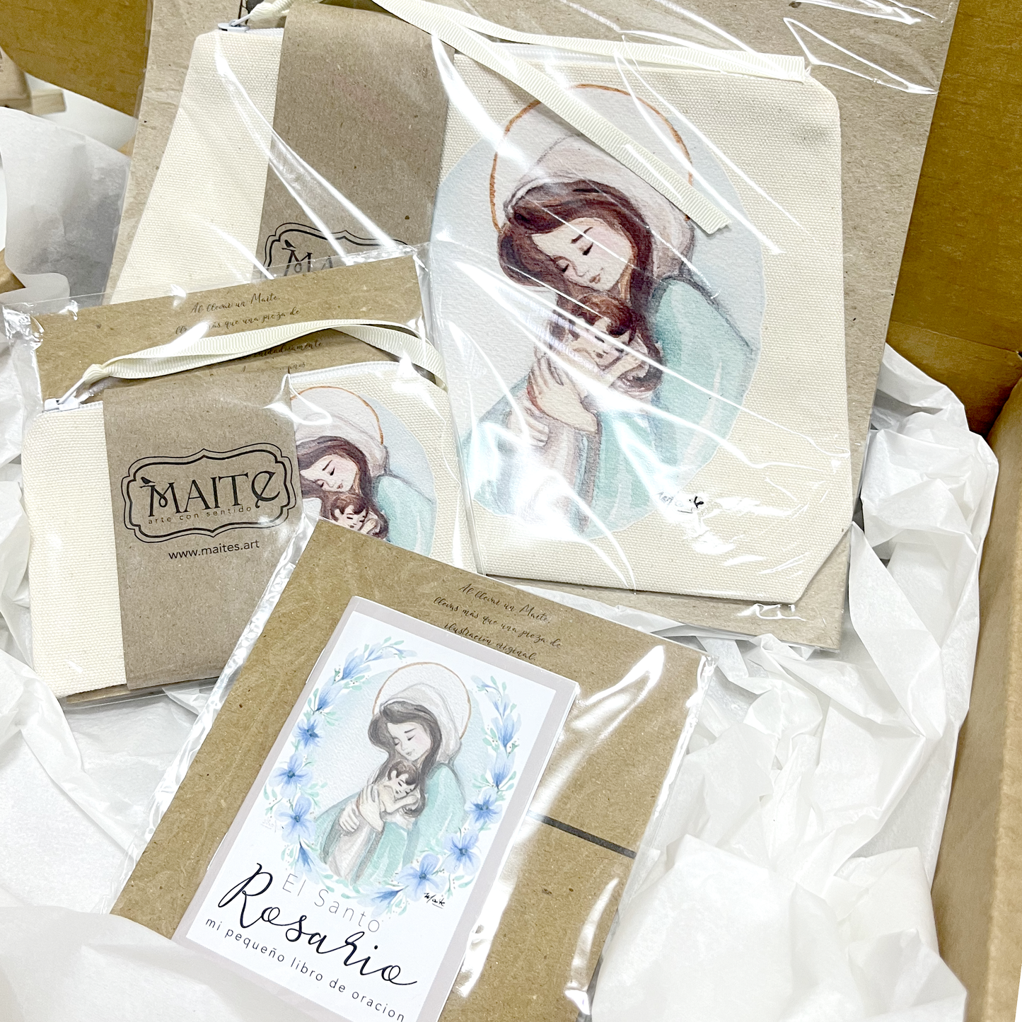 Cajita de Fe Rosas a Maria Set completo - Edición Limitada - Gift Box