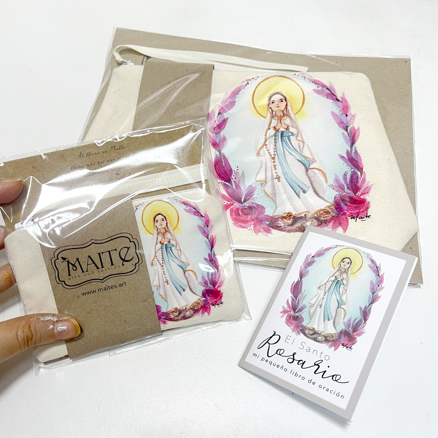 Cajita de Fe Rosas a Maria Set completo - Edición Limitada - Gift Box