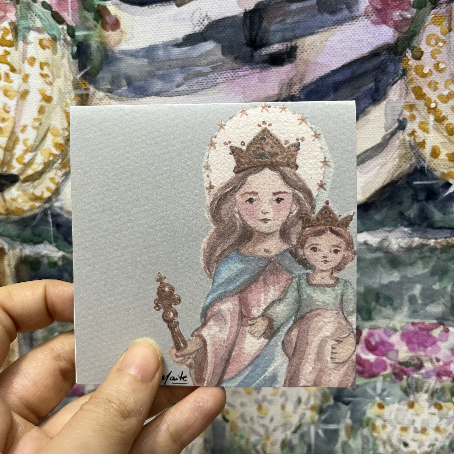 Desde el Cielo - Set de 12 Tarjetas con Sobre