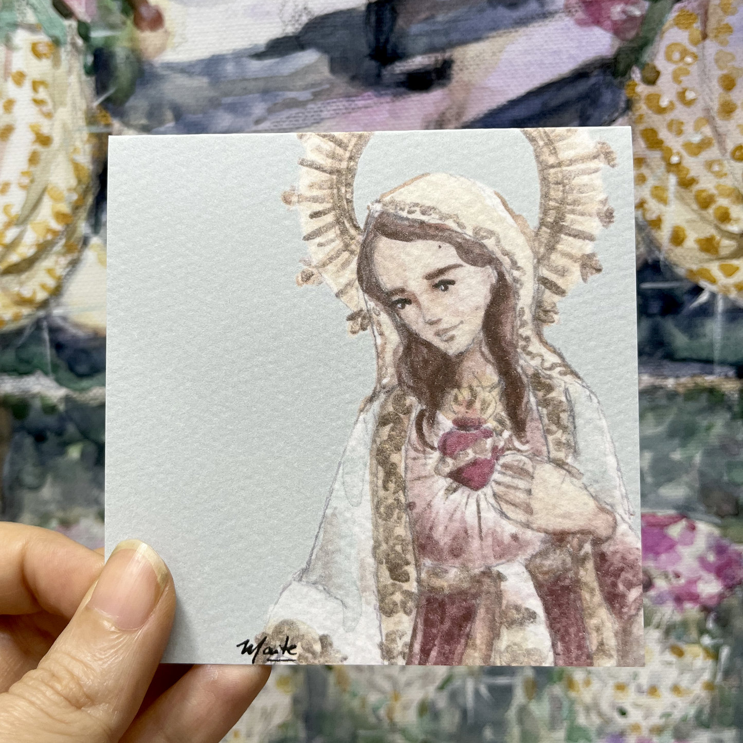 Desde el Cielo - Set de 12 Tarjetas con Sobre