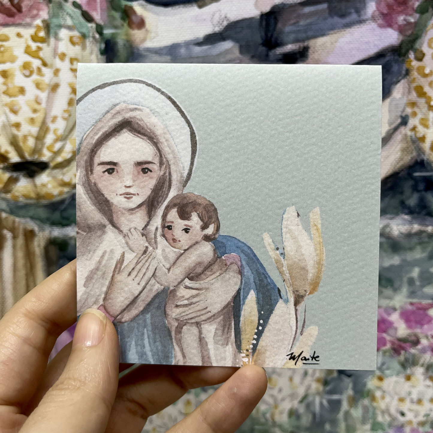 Desde el Cielo - Set de 12 Tarjetas con Sobre