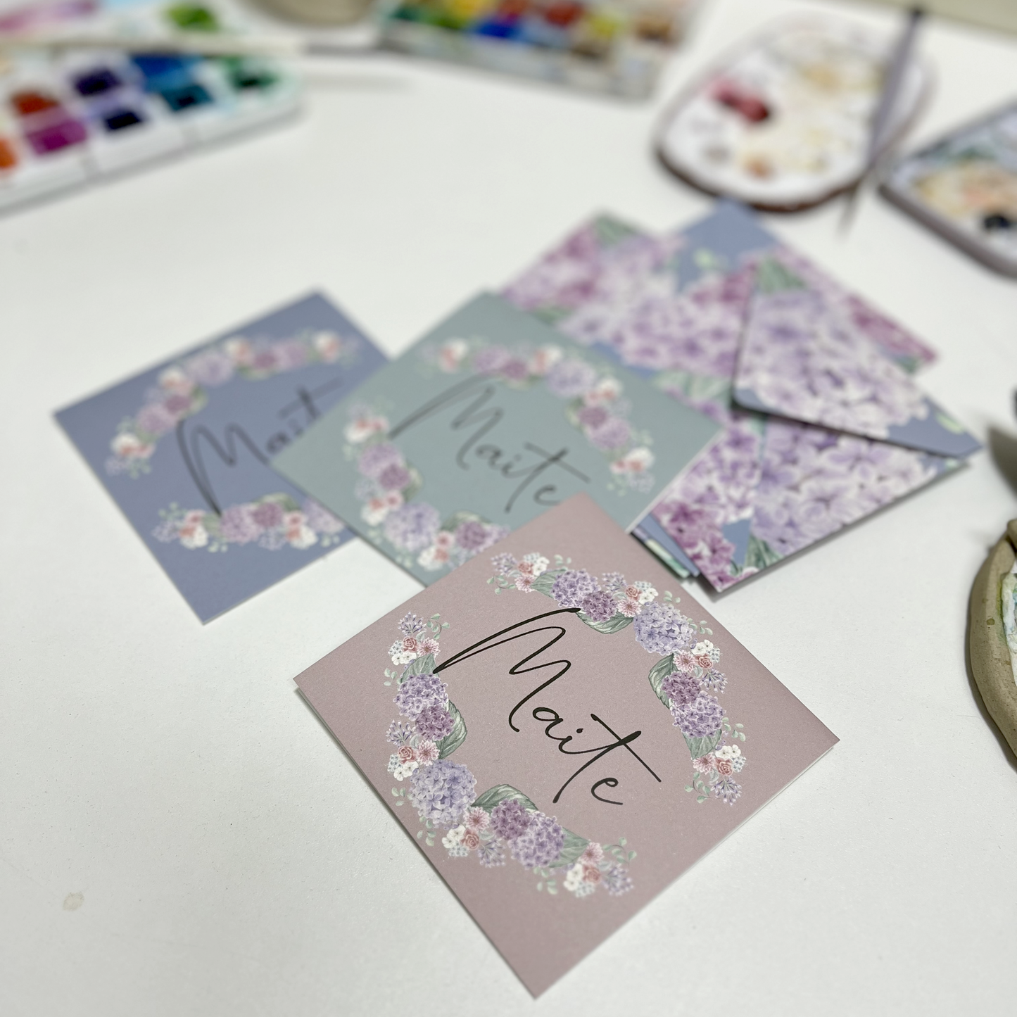 Bajo Pedido - Set de 12 Tarjetas con Sobre