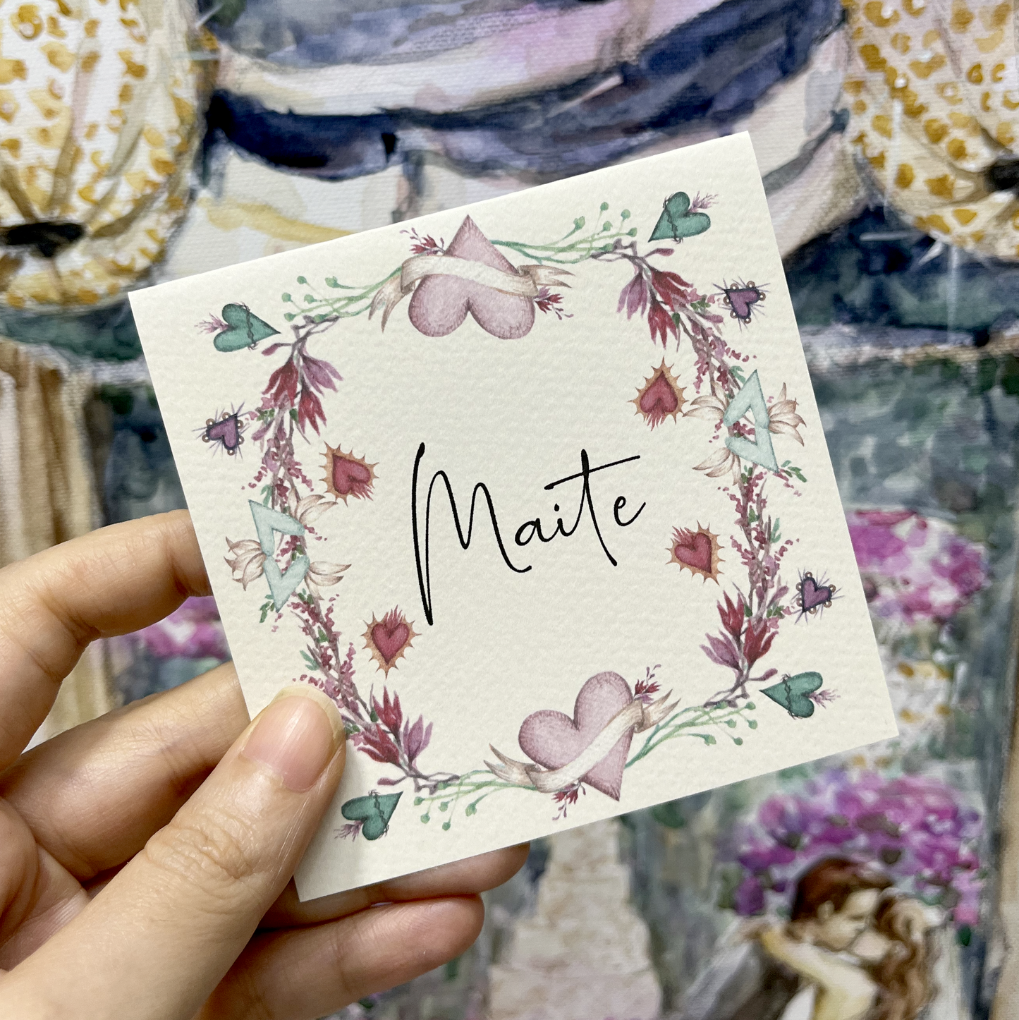Bajo Pedido - Set de 12 Tarjetas con Sobre