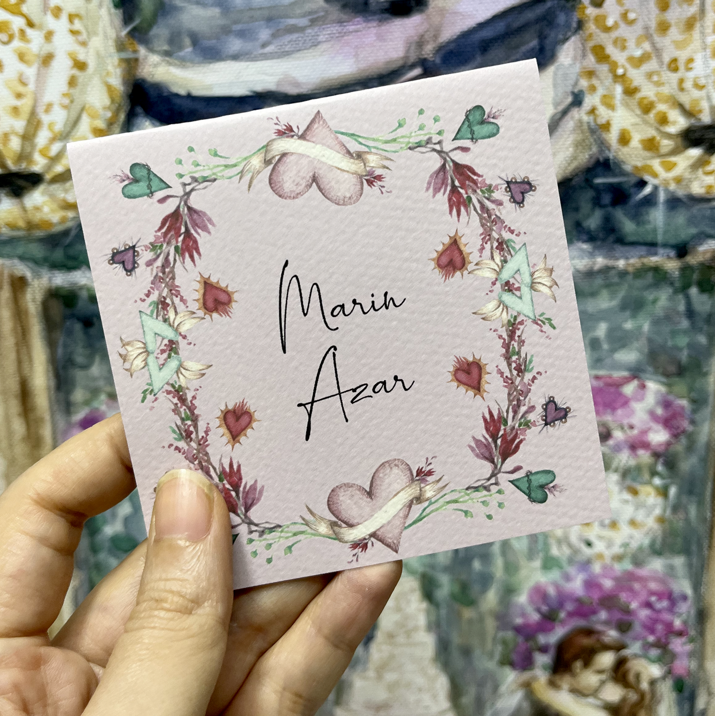 Bajo Pedido - Set de 12 Tarjetas con Sobre