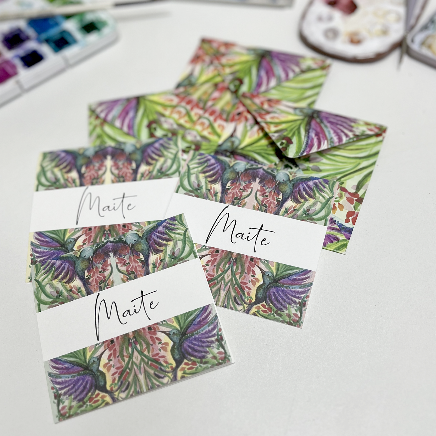 Bajo Pedido - Set de 12 Tarjetas con Sobre