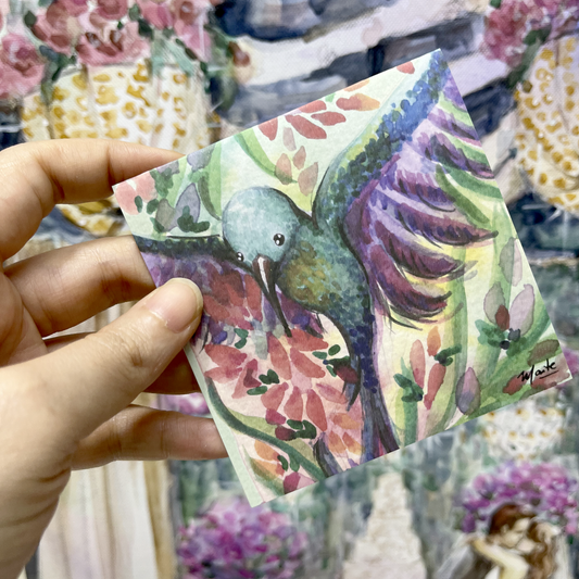 Colibríes - Set de 12 Tarjetas con Sobre