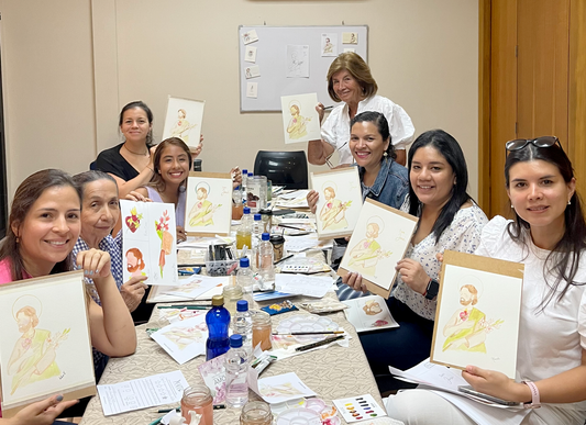 Sesión Grupal Privada en Acuarela