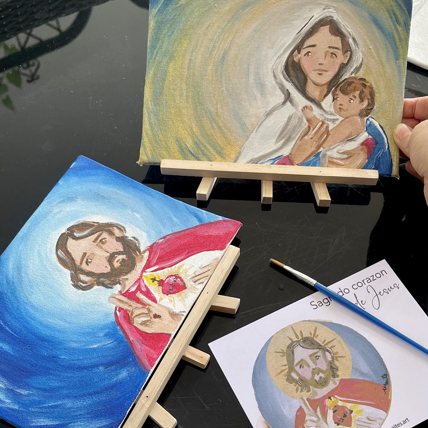 Kit Lienzo Para Pintar - Unitario