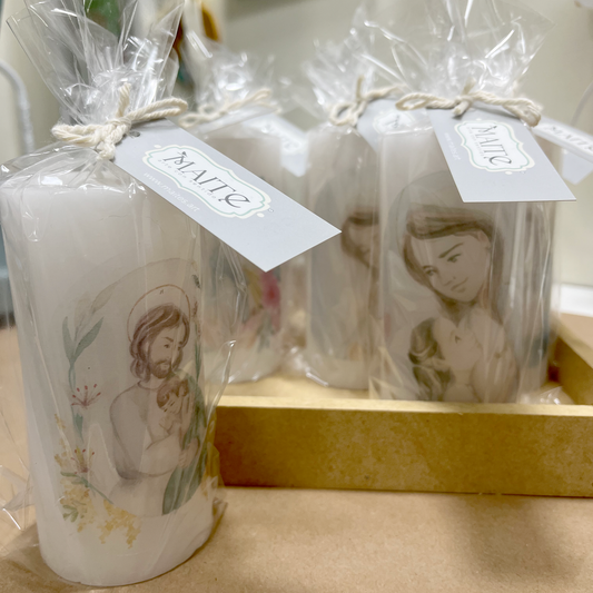 Vela tipo Cirio - Mater de Schoenstatt