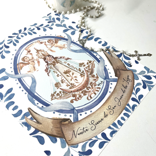 Lámina de Nuestra Señora de San Juan de los Lagos - Print