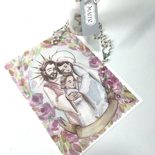 Lámina Yo estoy contigo niña - Print