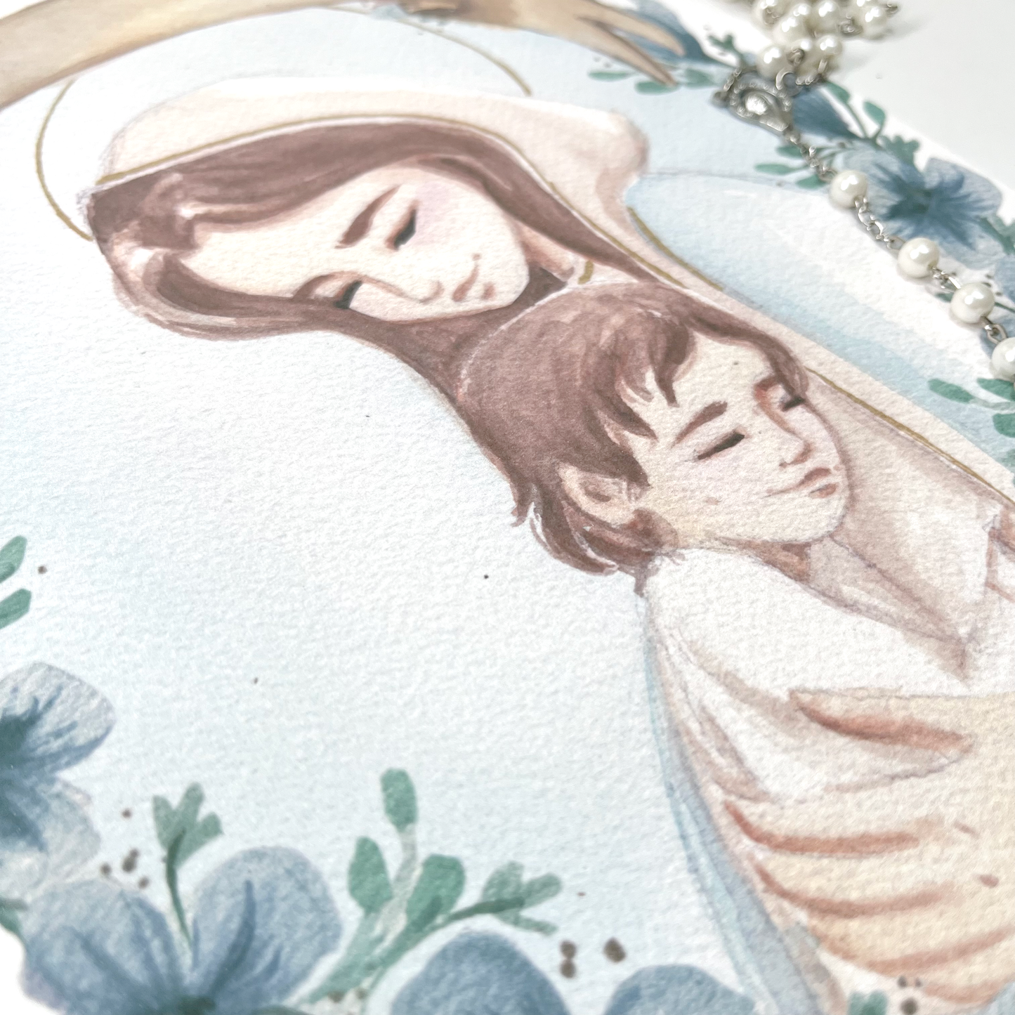 Lámina Junto a ti Maria - Niño - Print