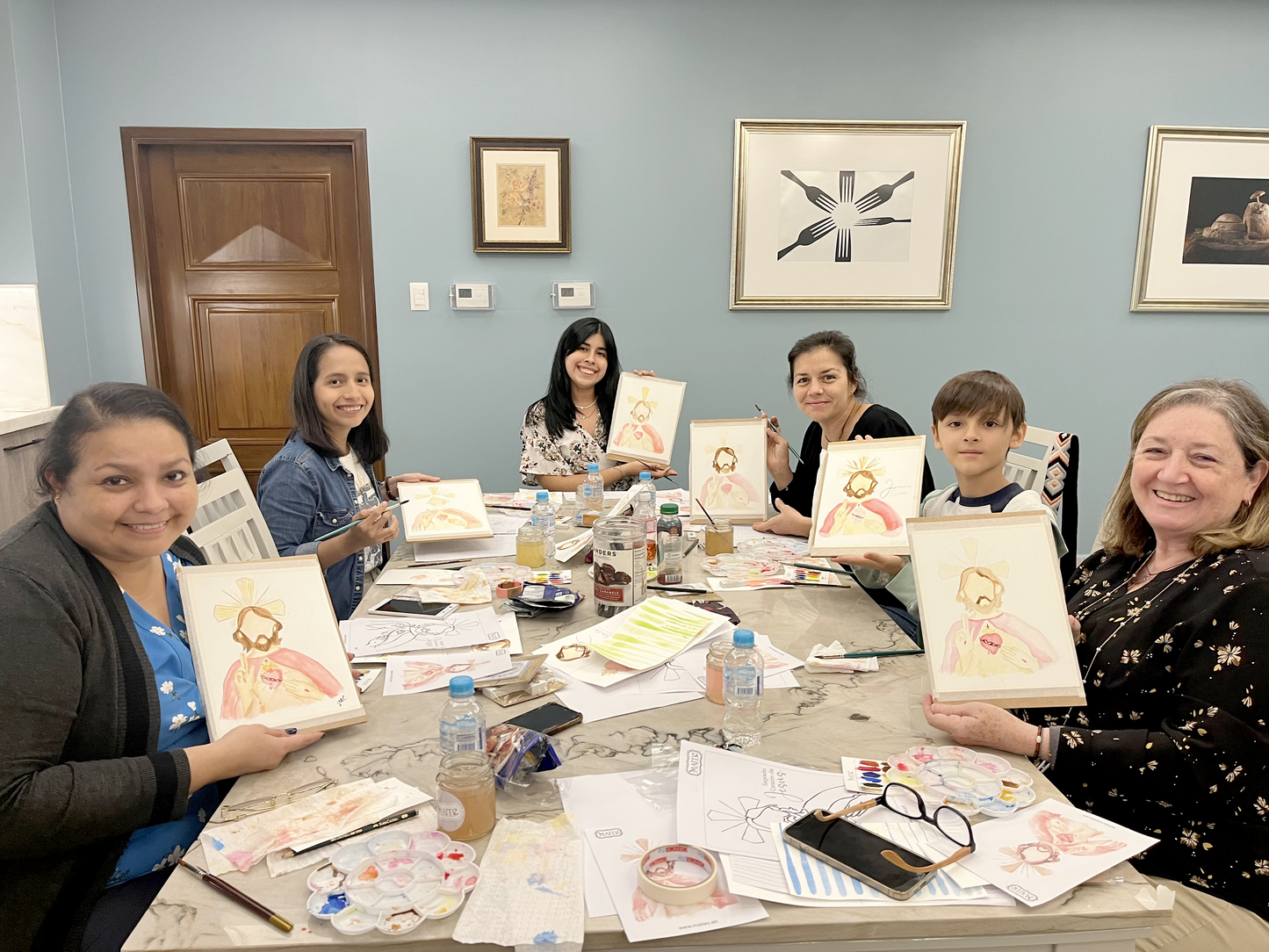 Cursos de Acuarela - Pintando el Amor De Dios