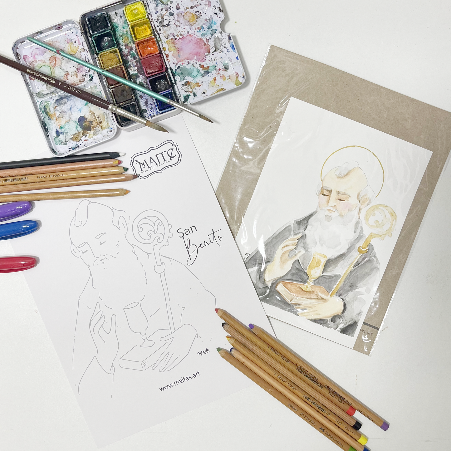 San Benito - Descargable para Pintar