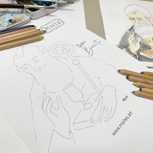 San Benito - Descargable para Pintar