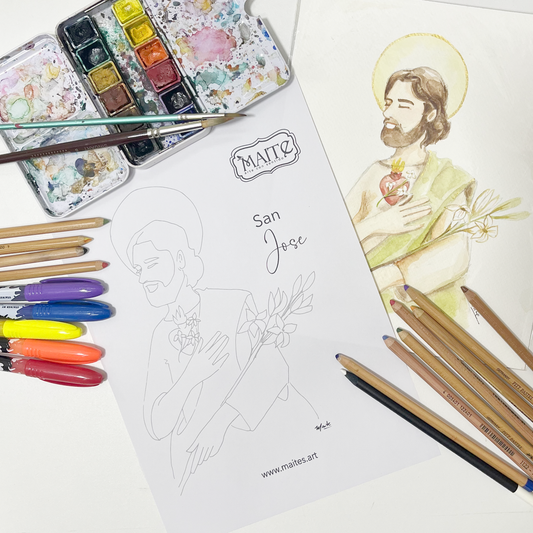 San José - Descargable para Pintar