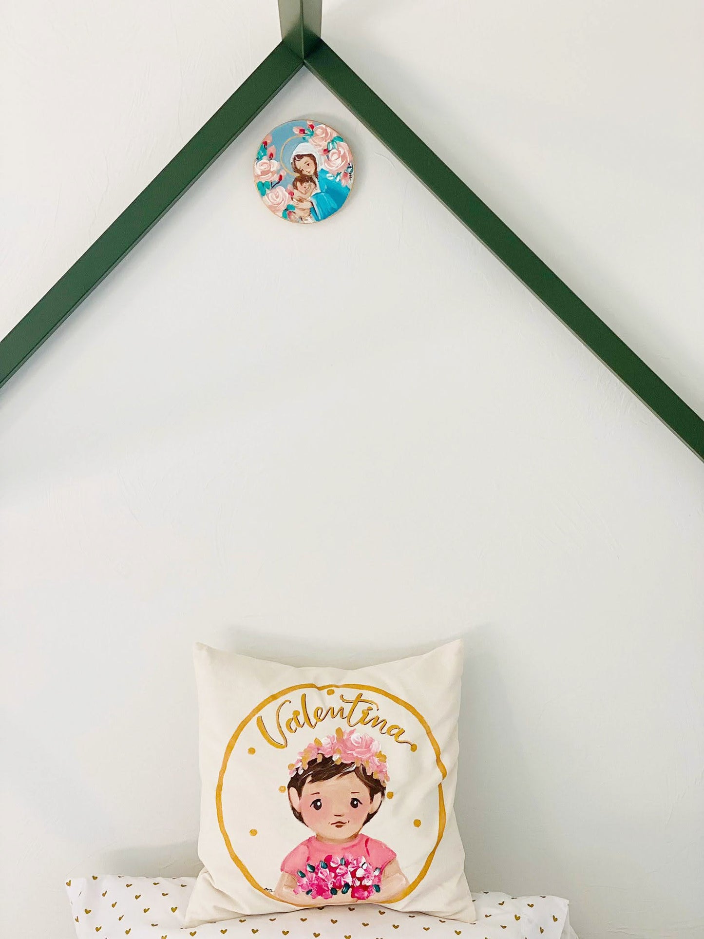 Bajo Pedido - Cojín 2 Piezas - Pintado a Mano Personalizado
