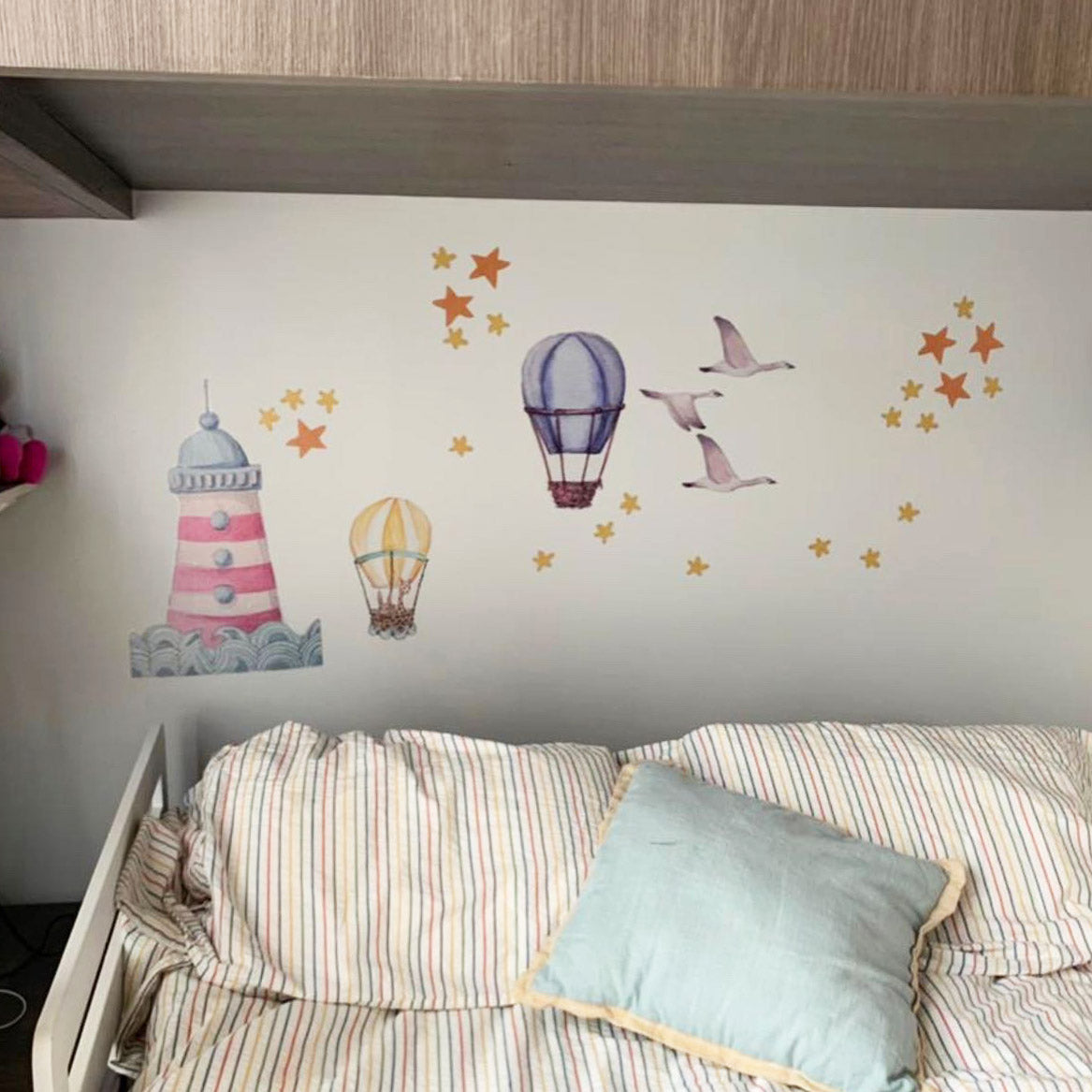 Adhesivos de Vinil Transparente para decoración de Paredes