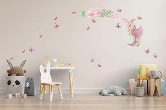 Adhesivos de Vinil Transparente para decoración de Paredes