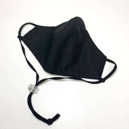 Mascarilla Anatómica de Tela Elástico Largo - Los Básicos