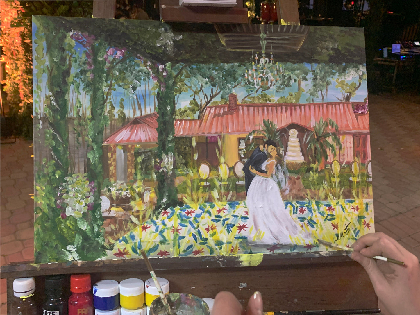 Eventos con Arte - Paquete de Experiencia de Pintura En Vivo para eventos