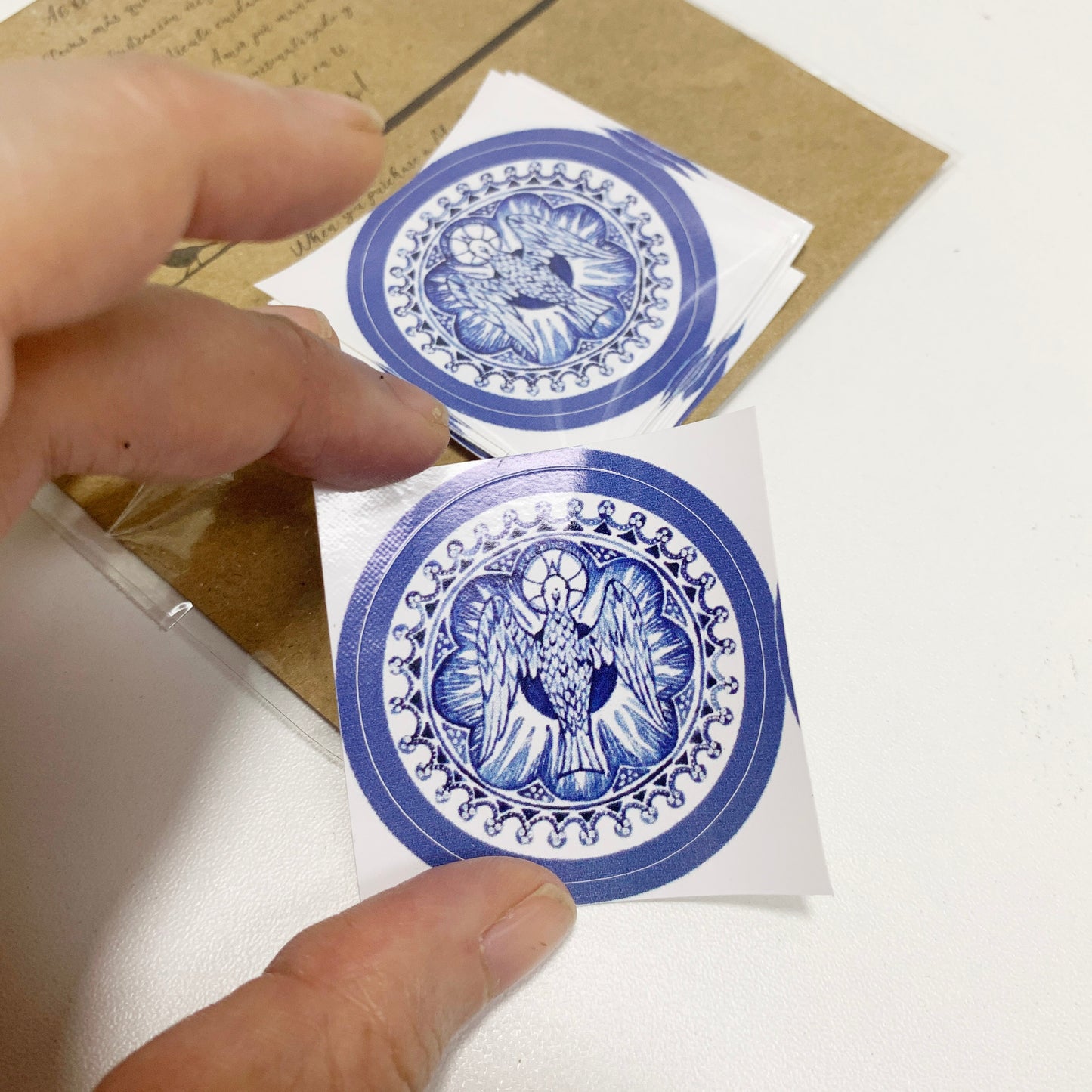 Sticker - Espíritu Santo - Pack x 10+