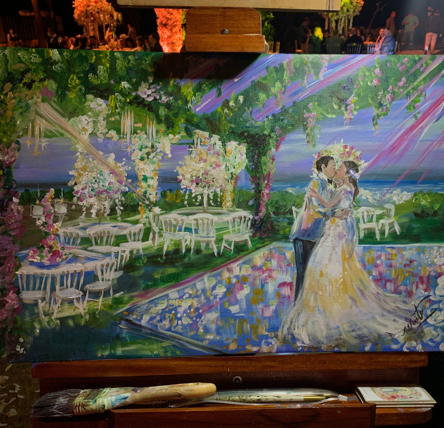 Eventos con Arte - Paquete de Experiencia de Pintura En Vivo para eventos